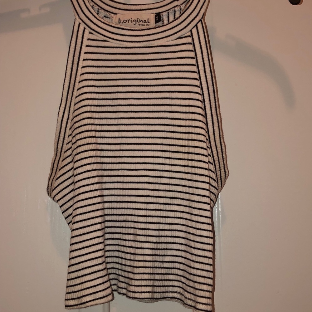 Striped Crop Top